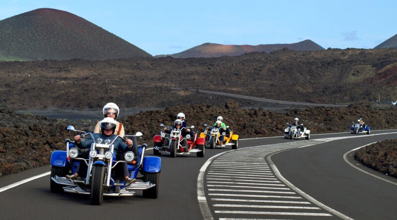 Trike fahren auf Lanzarote
