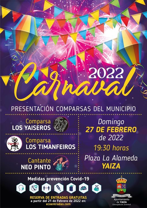 Karnevalspräsentation in Yaiza 2022
